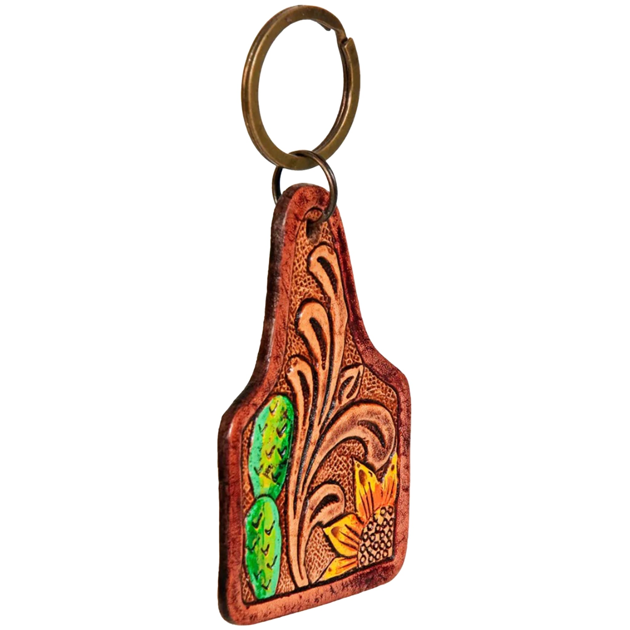 American Darling Ear Tag Keychain - Cute Cow Ear Tag Keyring for Women, Girls, Pets | Perfect for Keychains, Backpacks, Gift Giving