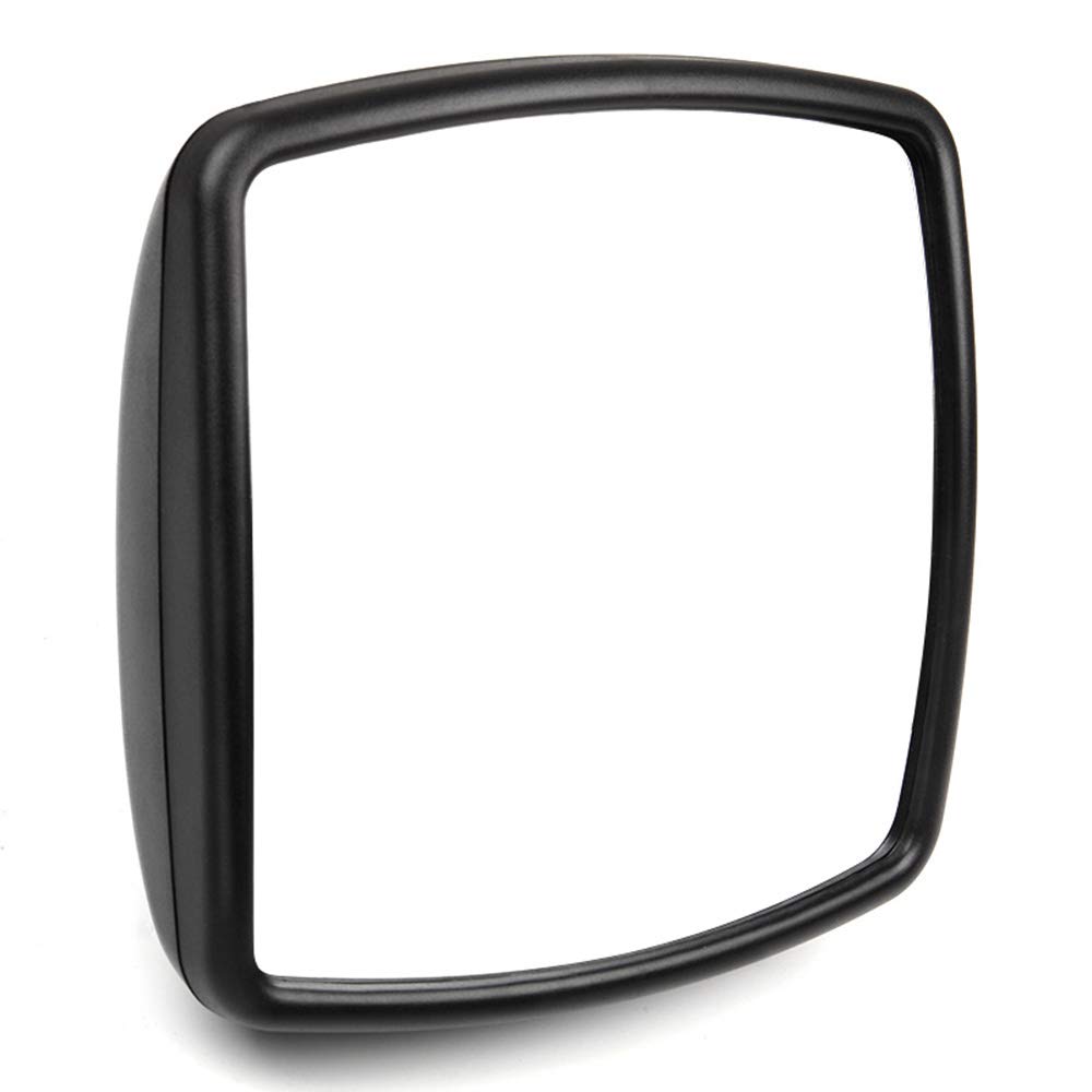 Truck Hood Mirror Door Mounted - Compatible with International Durastar 4300 4400 7400 7600 8500 8600 (2002 & Newer) - Lower Small Side Mirror with Black Housing - Perfect for Enhanced Visibility & Safety While Driving