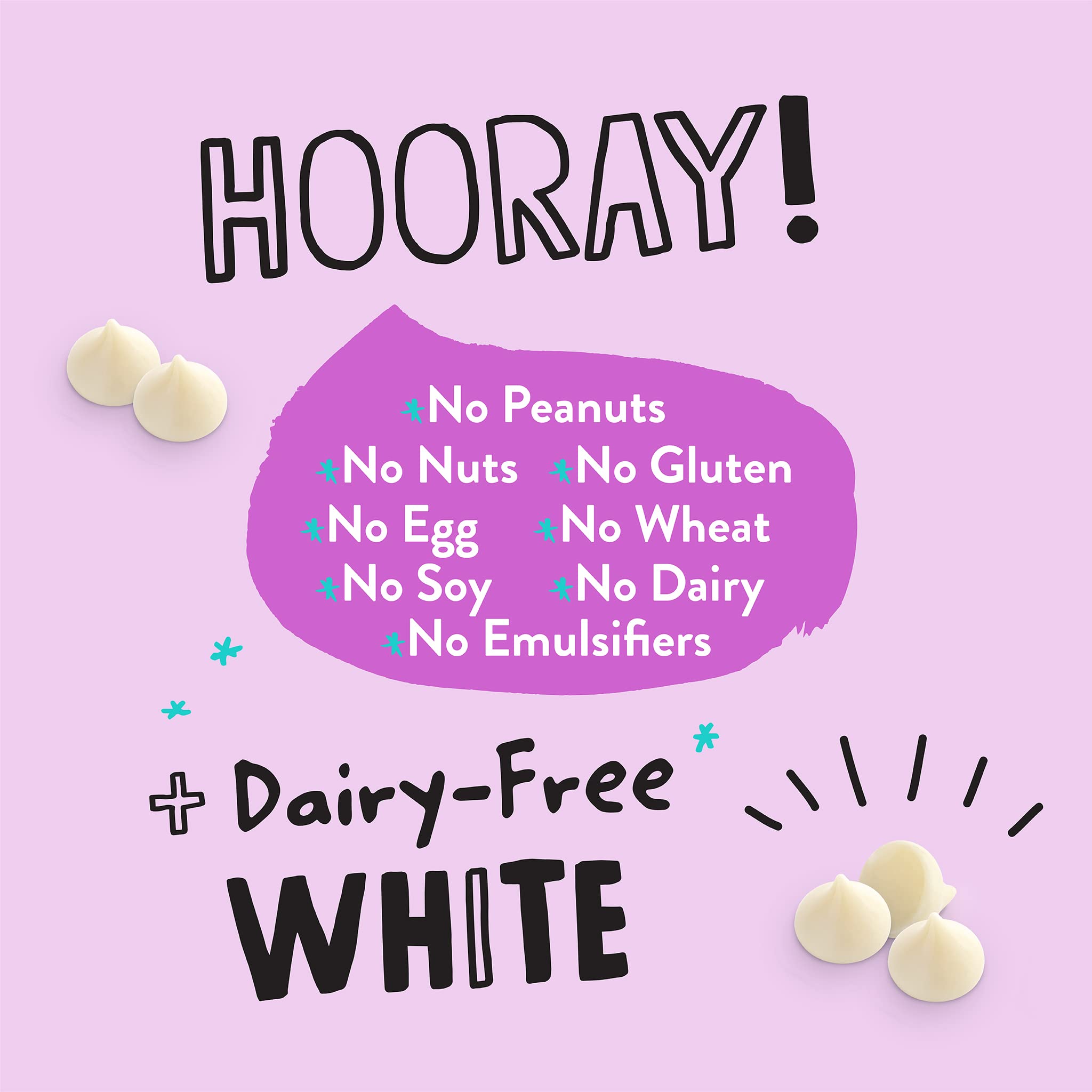 Pascha Bulk Organic Mini Vegan White Chocolate Chips - UTZ Certified, Gluten Free, Non GMO, 10 Pounds - Perfect for Baking, Desserts & Healthy Snacking
