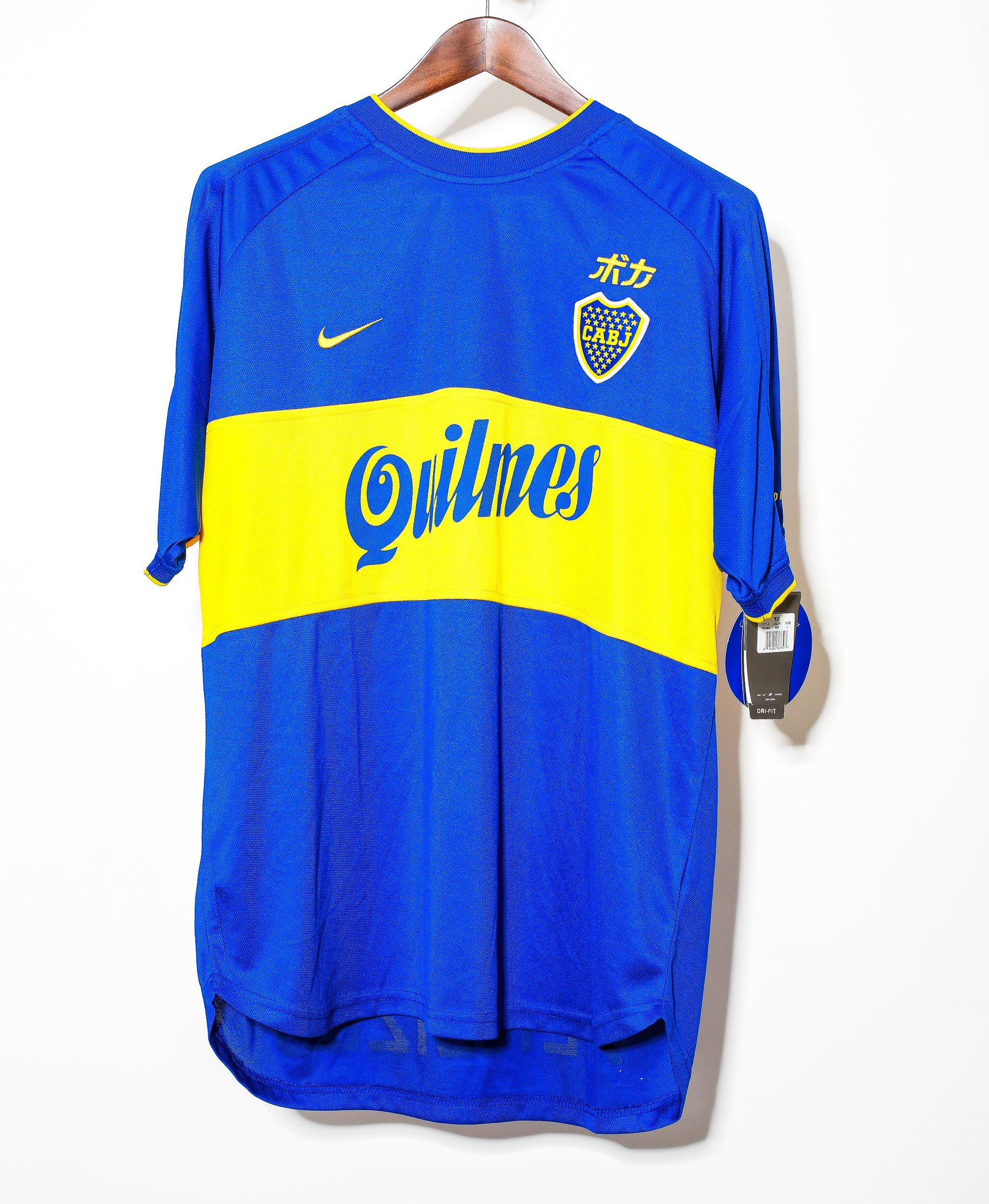 2000 Boca Juniors Intercontinental Limited Edition Jersey - Authentic BNWT Size L - Perfect for Soccer Fans, Collectors & Match Days