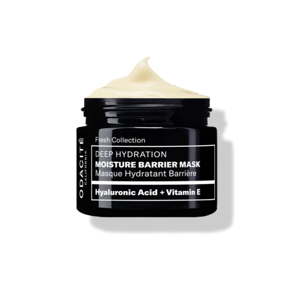 Deep Hydration Face Mask with Hyaluronic Acid & Vitamin E for Dry Skin - Overnight Moisturizing Treatment for Glowing Skin | Perfect for Nighttime Skincare Routine & Post-Travel Rejuvenation