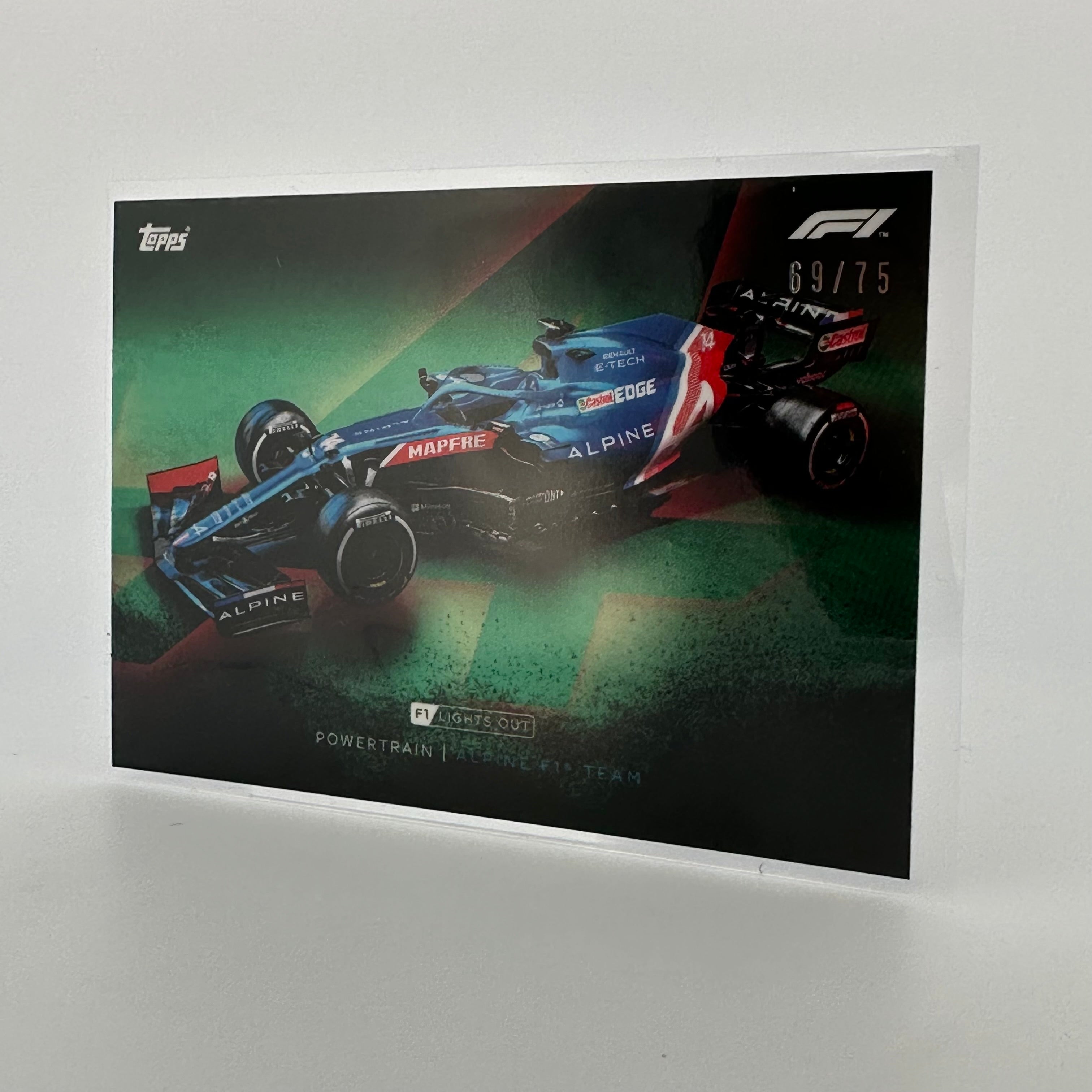 Alpine F1 Team Powertrain Green Parallel - High Performance Racing Car Model for Collectors & Fans | Perfect for Display, Gifts & Motorsport Enthusiasts