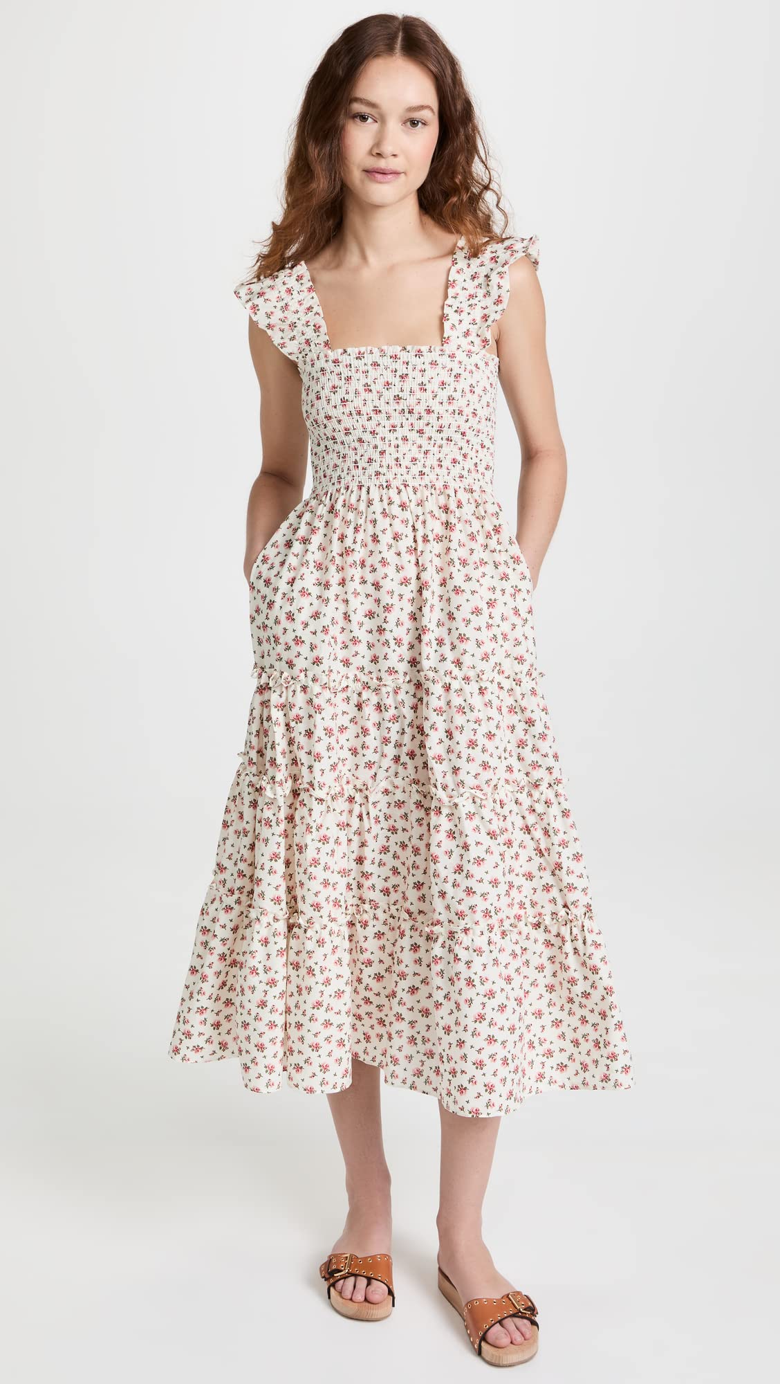 Women's Floral Print Calypso Dress - Summer Beach Vacation & Casual Outfit for Women | Lightweight, Comfortable & Stylish