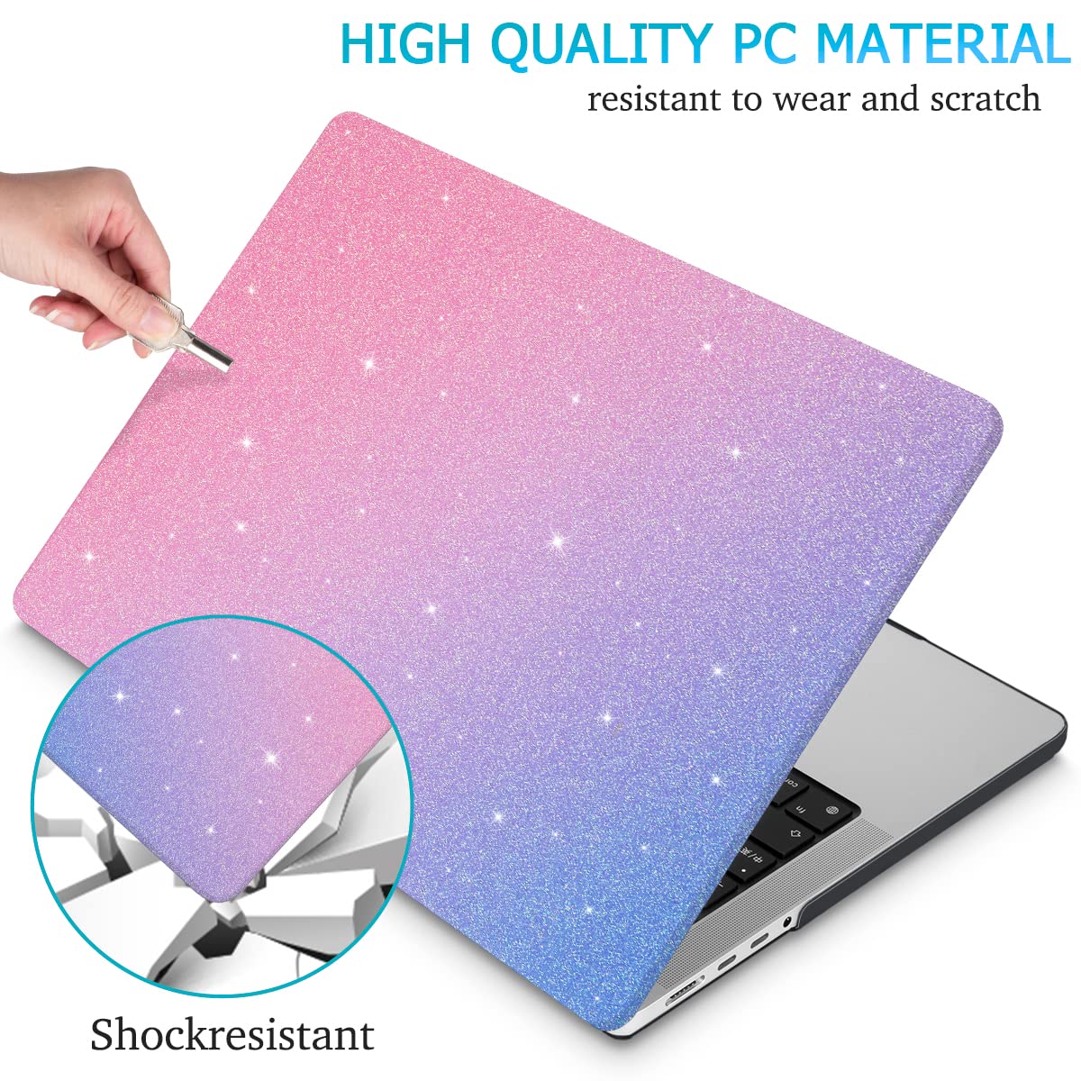 Premium Leather Hard Shell Case for MacBook Pro 16