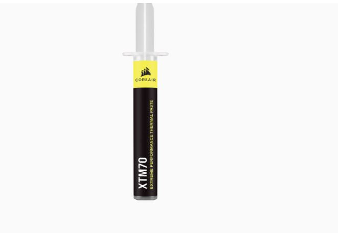 Corsair XTM70 Extreme Performance Thermal Paste - High Conductivity CPU GPU Thermal Compound for PC Gaming, Overclocking & Laptop Cooling
