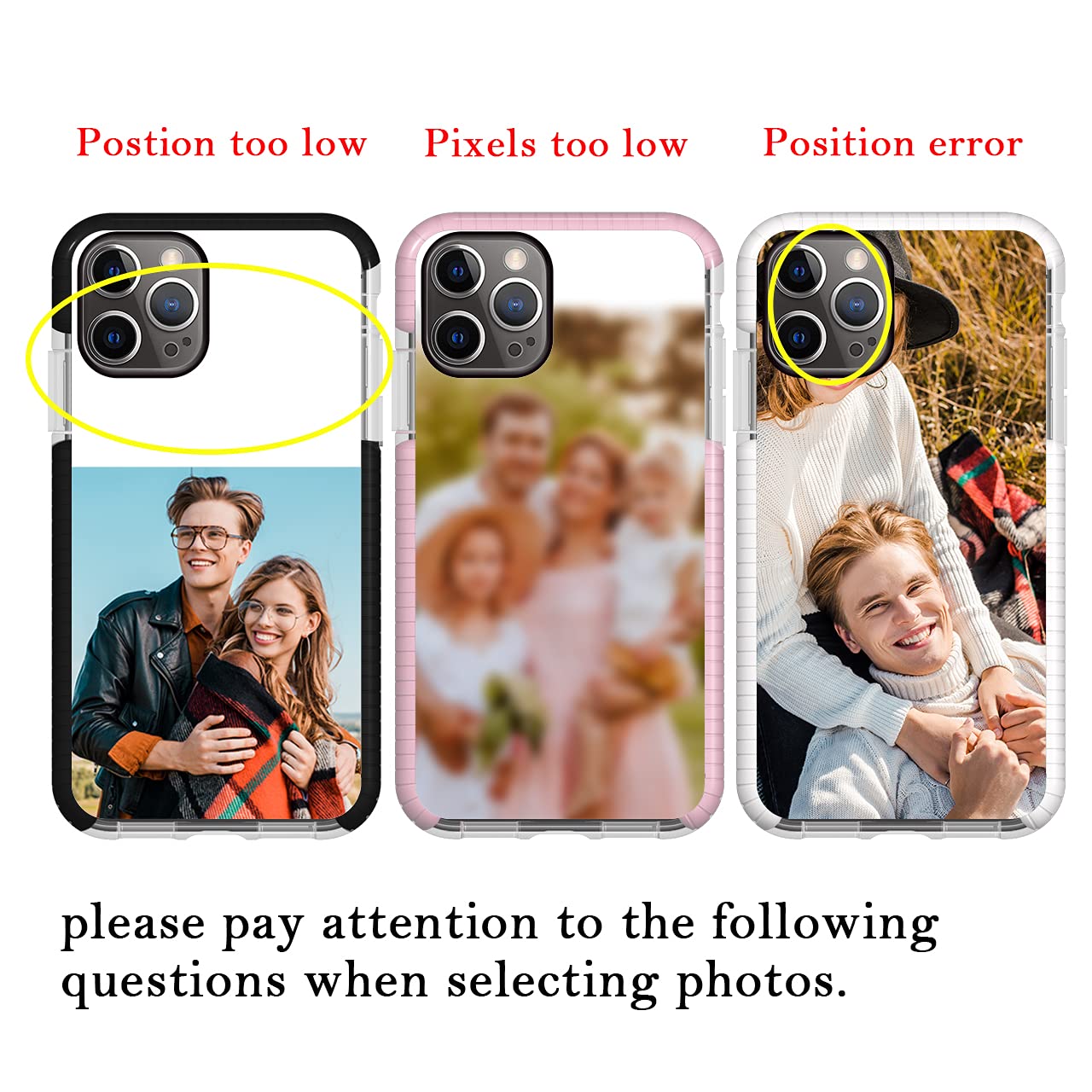 Custom Personalized iPhone 12 Pro Max Phone Case with Photo/Text/Name - Anti-Scratch, Shock-Resistant Soft TPU Protective Cover (Pink) - Perfect for Everyday Use, Travel & Gift Giving