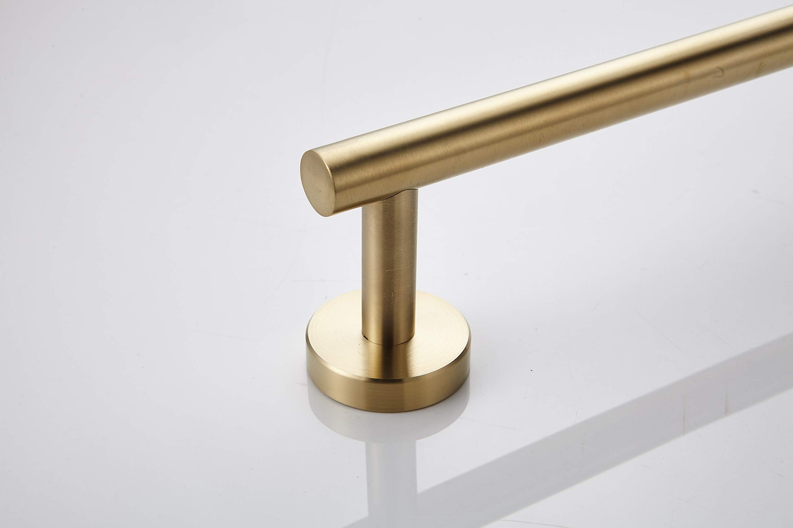 Premium TocTen 33IN Gold SUS304 Stainless Steel Bath Towel Bar - Heavy Duty Wall Mounted Bathroom Towel Holder & Hanger for Spa, Luxury Hotels & Modern Home Decor