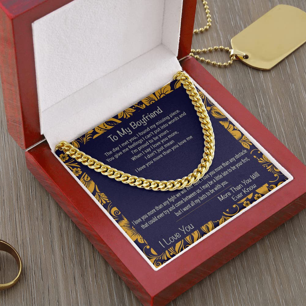 Luxury Gift Box for Boyfriend, Husband, Groom - Anniversary, Birthday, Valentine's Day & Christmas Present - Elegant Keepsake Box for Men - Perfect for Weddings, Romantic Surprises & Special Occasions