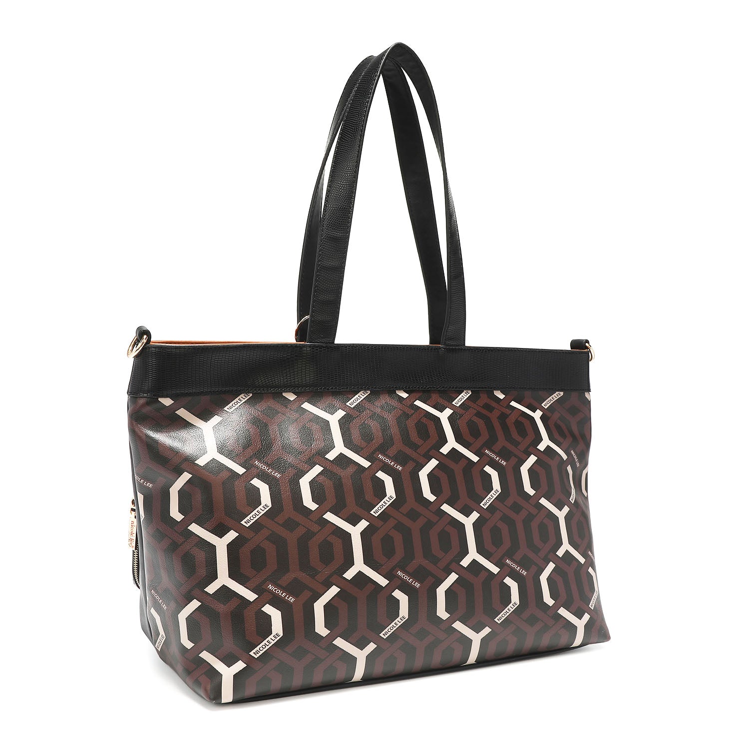 CARLA LARGE SHOPPER TOTE BAG - Stylish & Spacious Women's Handbag for Work, Travel & Shopping | Durable Canvas Tote with Long Handles | Perfect for Office, Beach & Daily Use