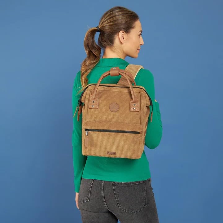 CABAIA Waterproof Backpack with 2 Pockets - Lifetime Warranty - Stylish Unisex Laptop Bag for Men & Women - Perfect for School, Travel & Business - Vegan Certified - Ideal for Commuting, College & Office Use