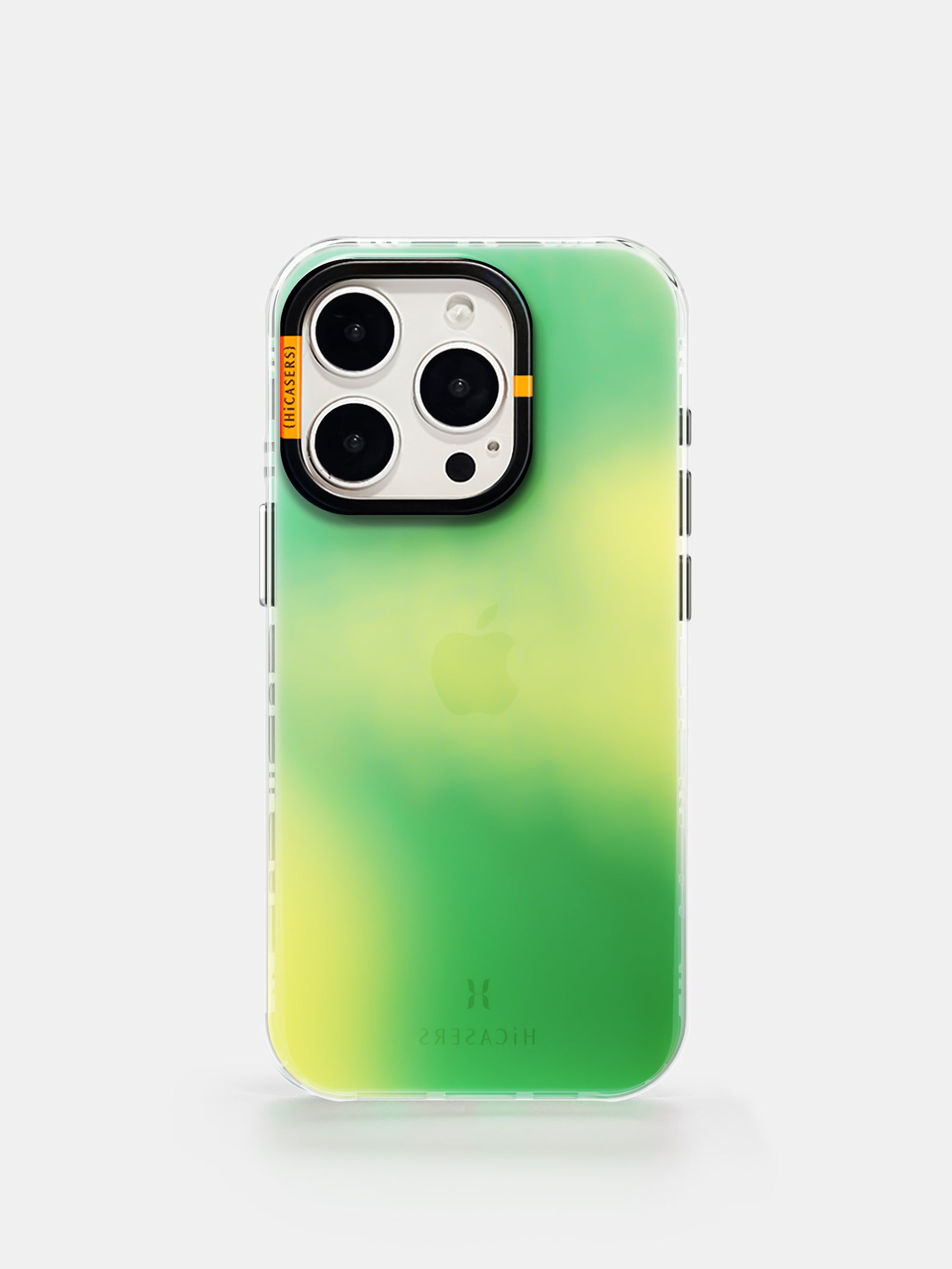 Sky Gradient Iridescent Phone Case - Green | Shatterproof Protective Cover for iPhone & Samsung | Trendy Aesthetic Design for Everyday Use & Travel