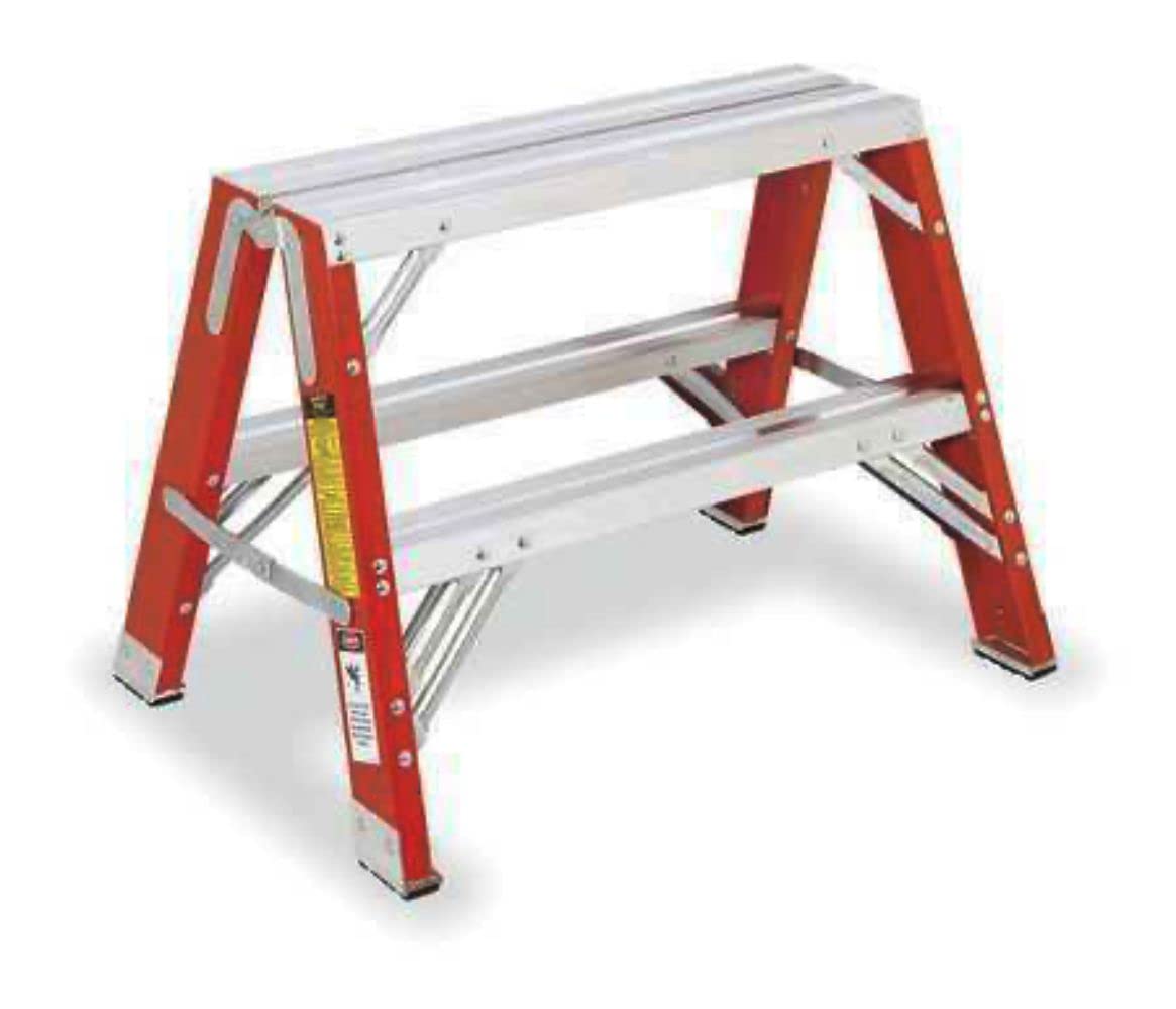 Genuine TW6202 2-Step Lawn Mower Stand - Heavy Duty 300 lb Capacity - Replacement Parts for Riding Lawn Mowers - Perfect for Maintenance & Repair Work