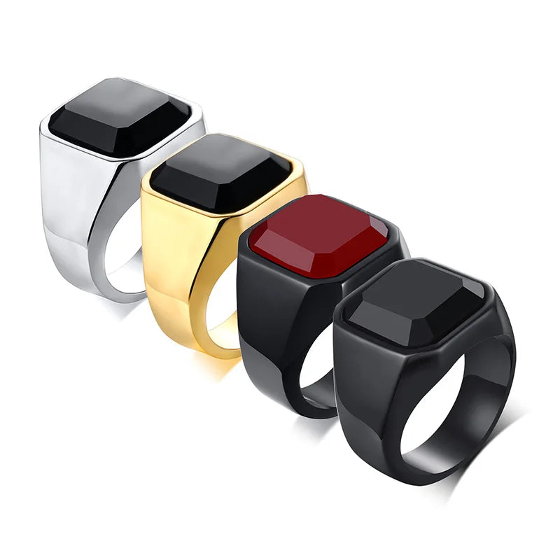 Dark Elegance Ring for Women - Gothic Style Silver Jewelry for Evening Parties & Special Occasions