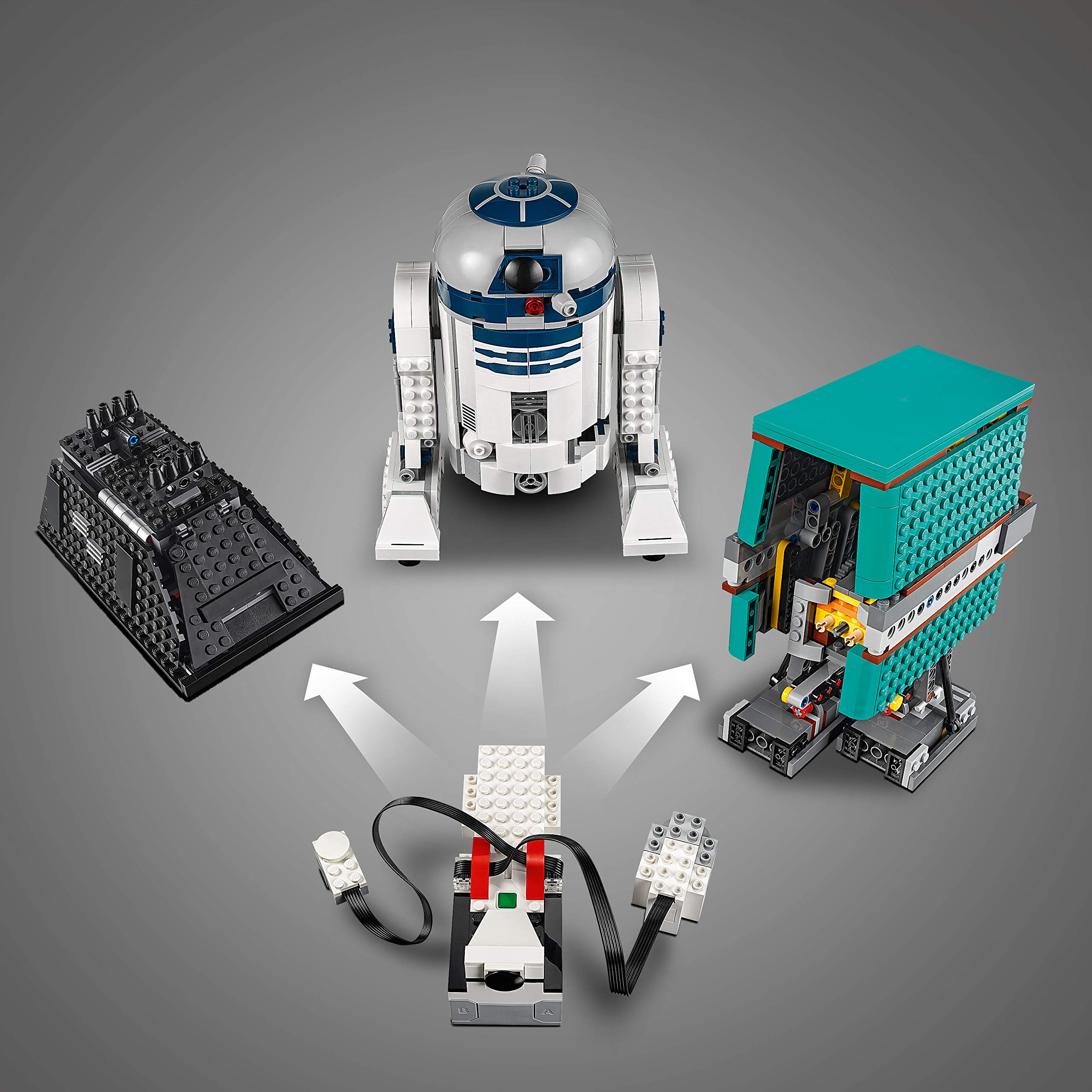 LEGO 75253 Star Wars Boost Droid Commander - Interactive Programmable Droid Toys with App Control, Build 3 Star Wars Robots (R2-D2, Gonk Droid, Mouse Droid) | Perfect for Kids' STEM Learning & Star Wars Fans Collection