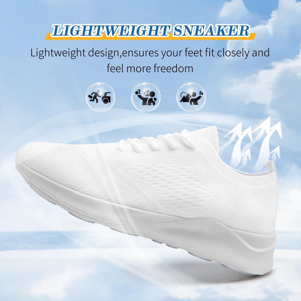 Women's Walking Shoes - Lightweight Breathable Sneakers for Running, Tennis, Gym Workout & Jogging | Comfortable Athletic Casual Shoes for Women | Perfect for Daily Exercise, Sports & Fashion Wear