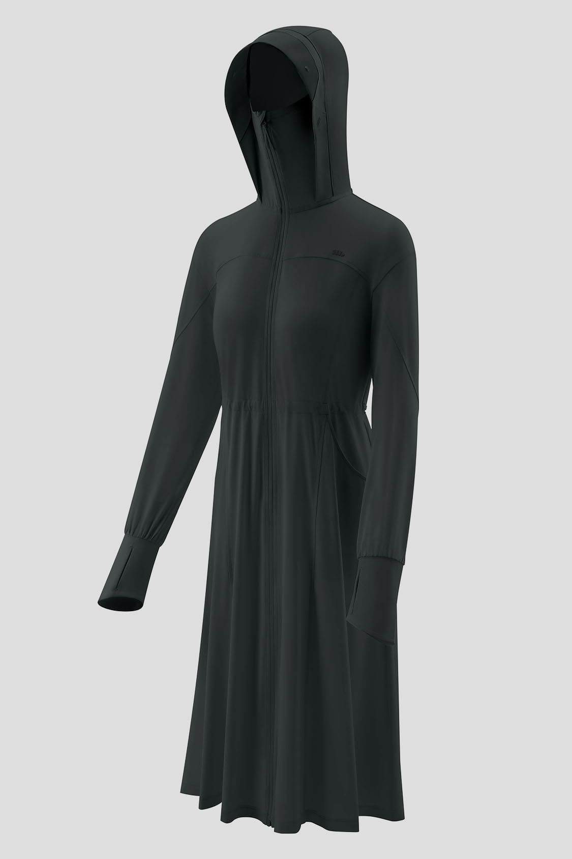 Ease Women's Full Protection Loose Long Sun Jacket UPF 50+ UV Protective Cover-Up for Beach, Pool & Outdoor Activities - AL824