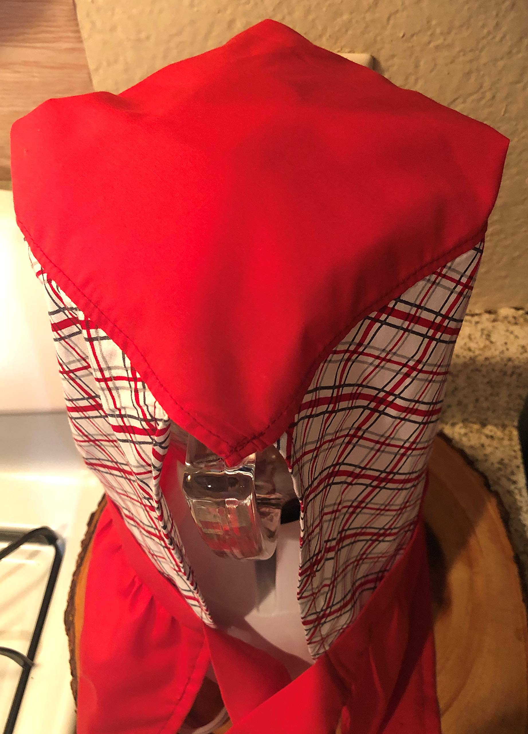 Embroidered Apple OSTER Blender Cover with Bow for Kitchen Decor