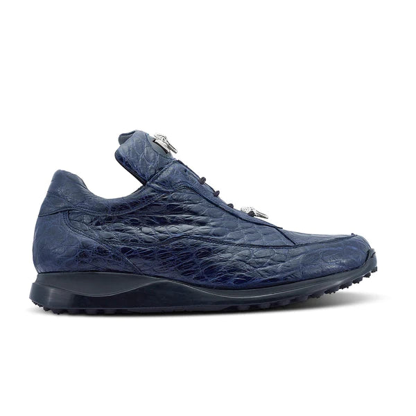 Alligator Blue Size 9 - High-Quality Men's Dress Shoes for Business & Formal Occasions | Perfect for Weddings, Office Wear & Special Events