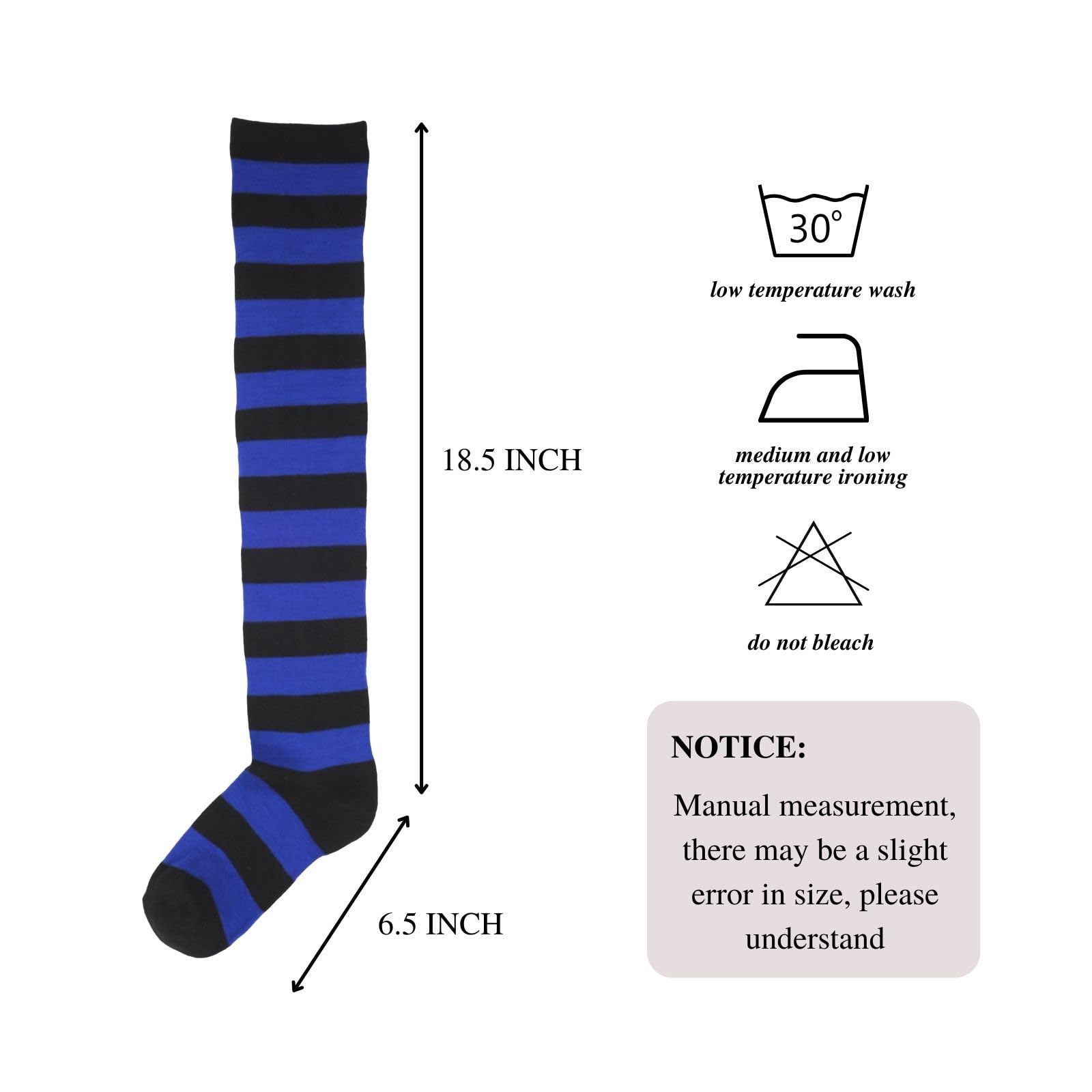 Intgoodluckycc Women's Over The Knee Socks - Thigh High Socks for Women, Long Knee High Stockings for Winter, Fashion & Outfits - Perfect for Boots, Dresses & Casual Wear