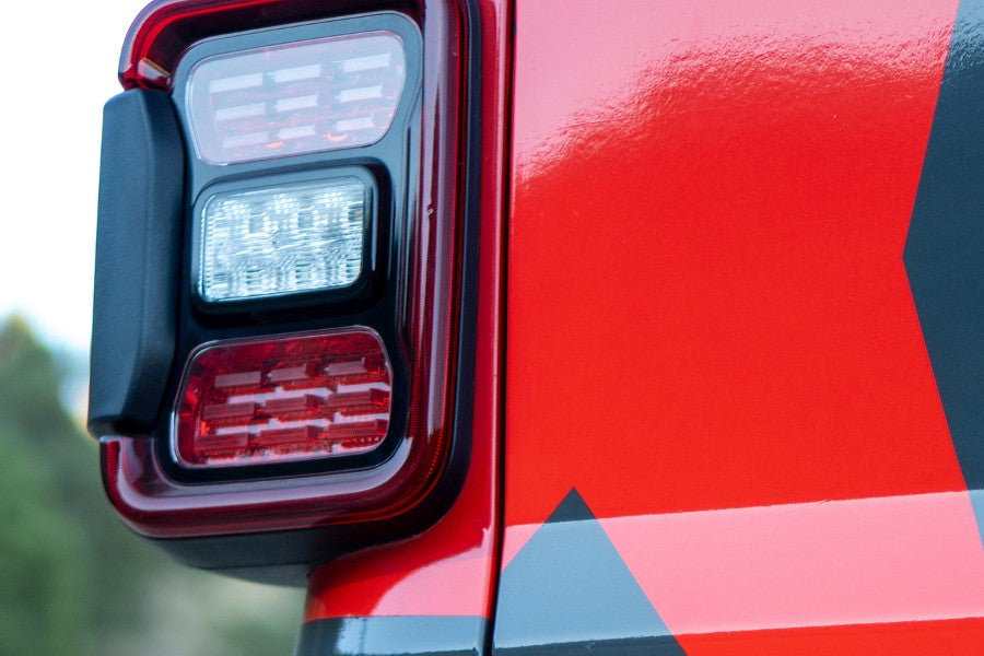 Jeep Gladiator JT Baja Designs Dual S1 Series Reverse LED Light Kit with Toggle Switch - Off-Road Backup Lighting for Night Driving & Trail Adventures