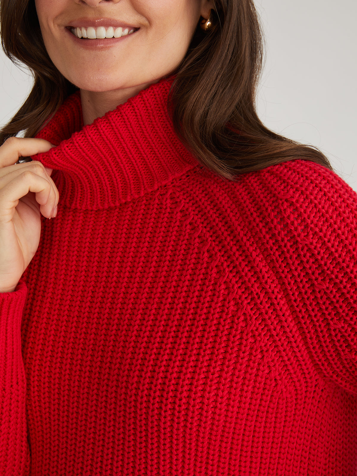 Stella Women's Shaker Stitch Turtleneck Sweater - Cozy Knit Pullover for Fall & Winter | Perfect for Office, Date Night & Casual Outings