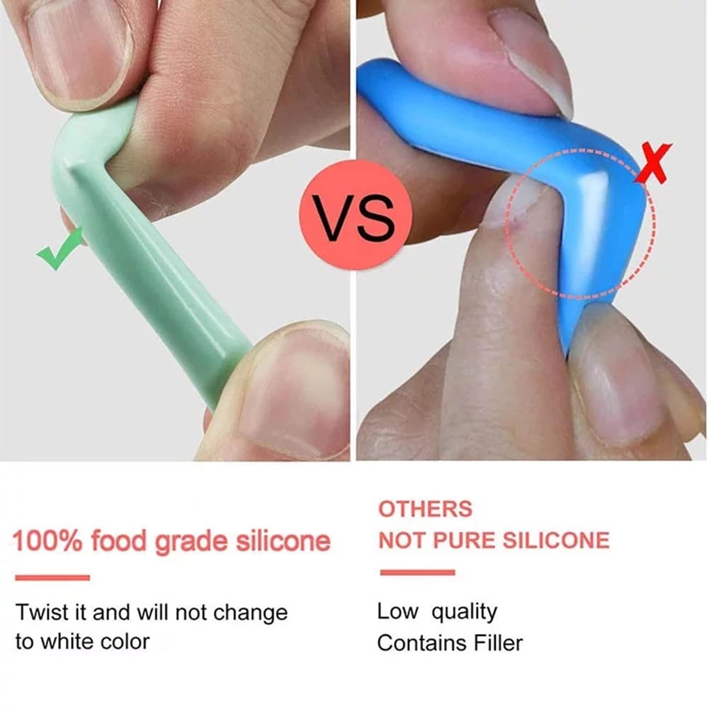 Eco-Friendly Silicone Reusable Drinking Straws - BPA-Free Colorful Bendable Straws for Smoothies, Cocktails, Milkshakes & Iced Coffee | Perfect for Home, Parties, Travel & Outdoor Activities