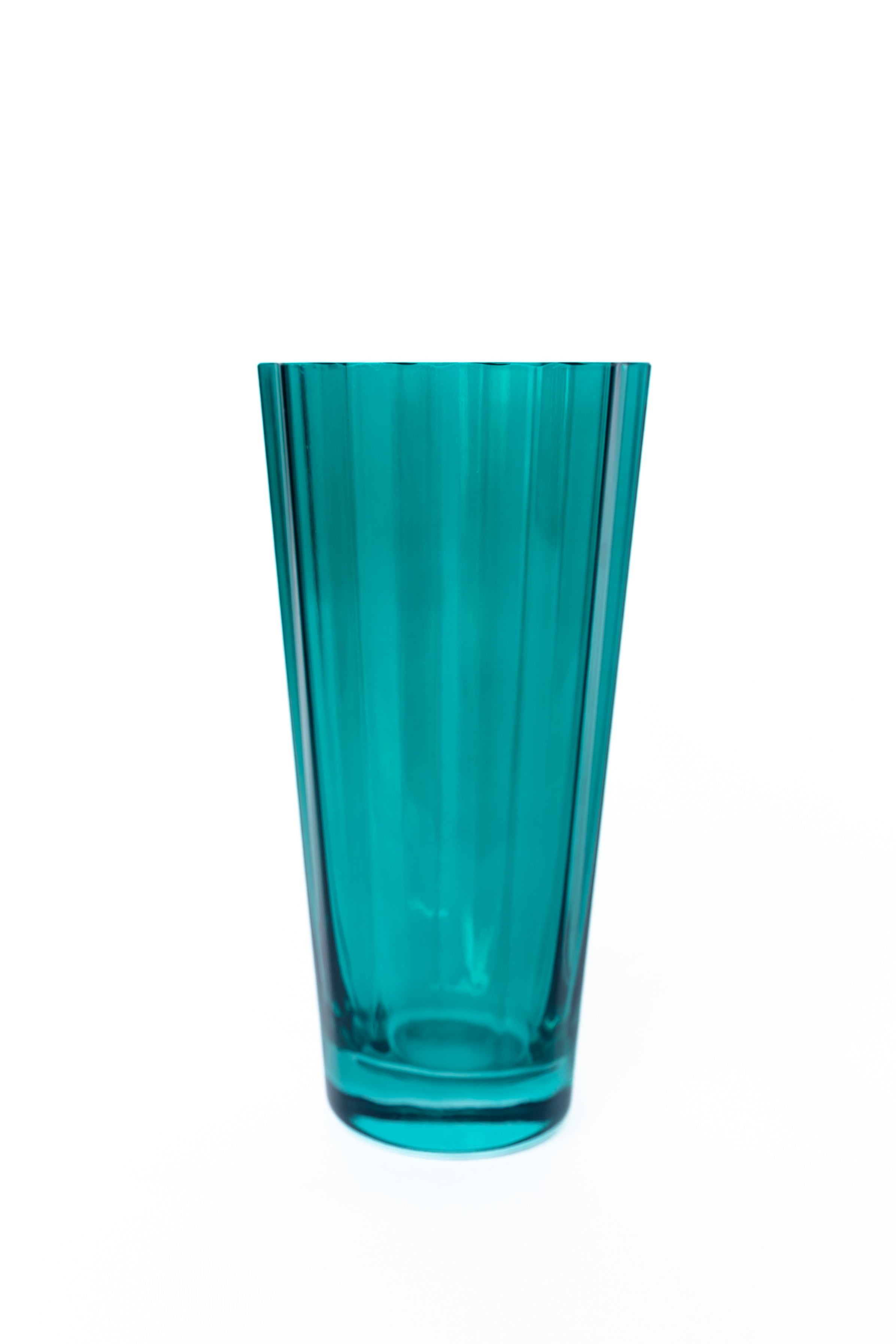 Estelle Colored Sunday Highball Glasses Set of 6 - Emerald Green | Elegant Drinking Glasses for Cocktails, Iced Tea & Entertaining | Perfect for Home Bar, Parties & Gifts