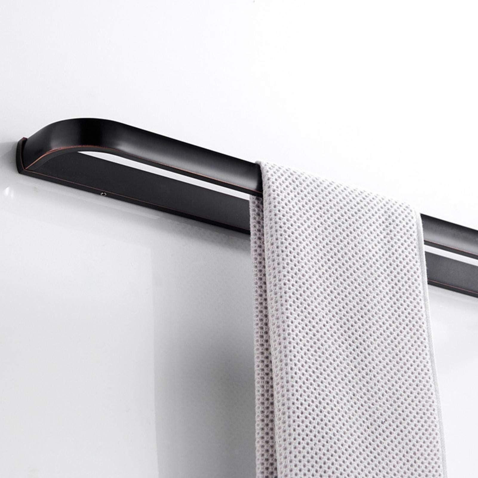 Stainless Steel Wall Mounted Towel Holder - Rustproof Bathroom Towel Rack for Home, Hotel & Spa - Perfect for Kitchen, Bathroom & Bedroom Organization