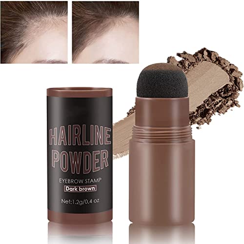 Paybox Eyebrow Stamp & Stencil Kit - One Step Brow Stamp Makeup Powder for Thicker Fuller Brows, Waterproof & Long Lasting (Black) | Perfect for Quick Eyebrow Makeup, Daily Use & Beginners