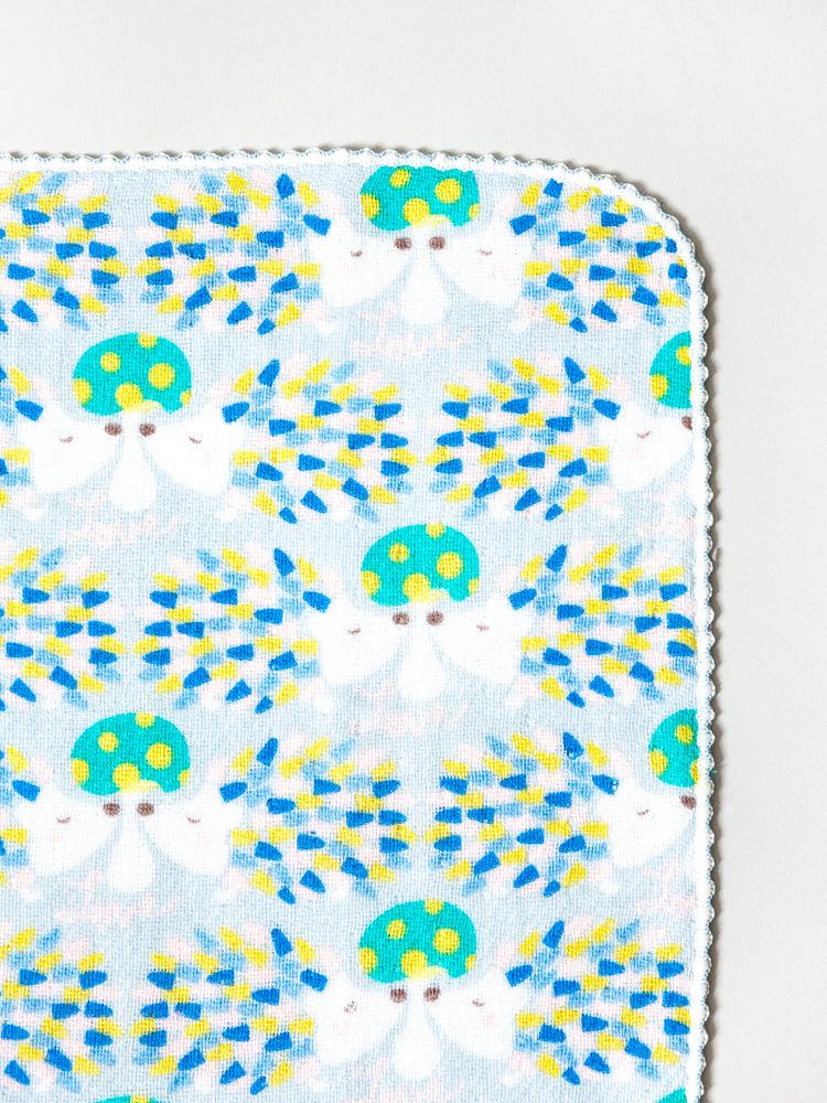 Haikara Little Handkerchief - Cute Porcupine Design Cotton Handkerchief for Women & Men | Perfect for Everyday Use, Gifts, and Travel Accessories