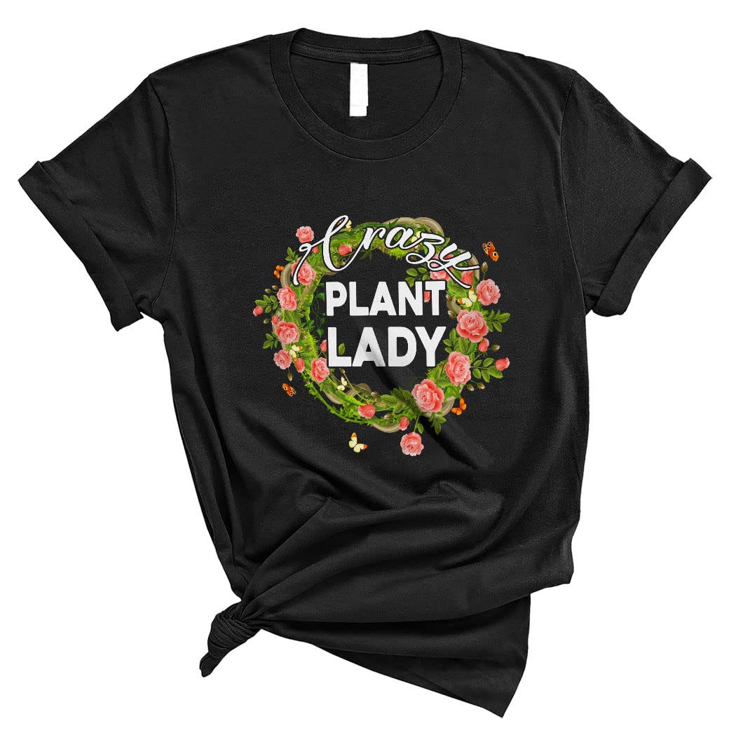 Funny Plant Lady T-Shirt - Mother's Day Gift for Gardeners & Plant Lovers - Unisex Floral Gardening Tee - Perfect for Women's Gardening Club, Plant Enthusiast Meetups & Botanical Events