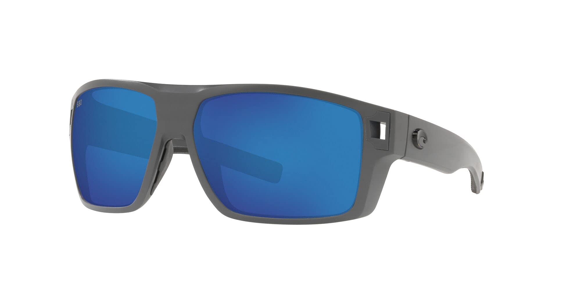 Costa Del Mar Men's Diego Rectangular Polarized Sunglasses - UV Protection, Lightweight Frame for Driving, Fishing & Outdoor Activities