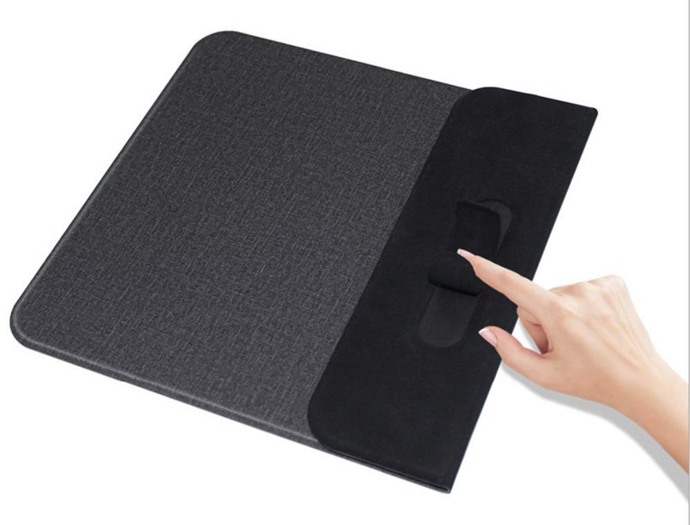 Wireless Charging Mouse Pad - Qi Certified 15W Fast Charger for iPhone, Samsung & All Qi-Enabled Devices | Perfect for Office, Gaming & Home Workspace
