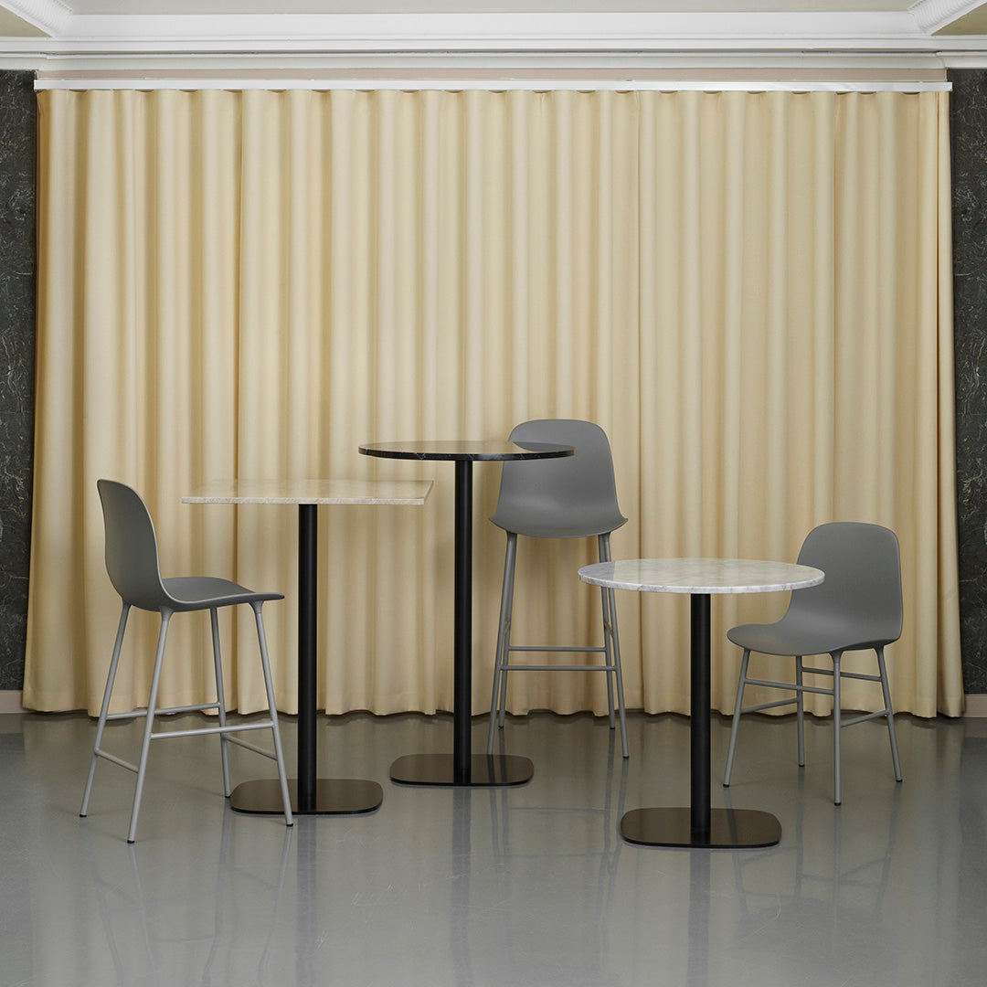 Simon Legald Form Bar Chair by Normann Copenhagen - Modern Scandinavian Bar Stool for Kitchen, Dining & Home Decor