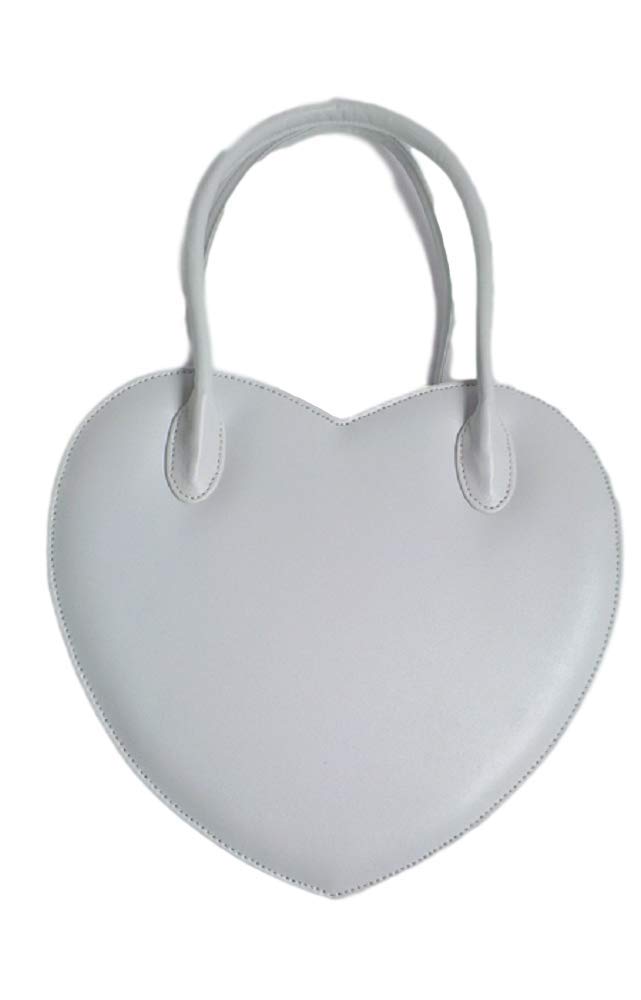 GK-O Fashion Women's Heart Shaped Lolita Handbag - PU Leather Clutch Purse & Wallet for Party, Date Night, Cosplay and Gift Giving