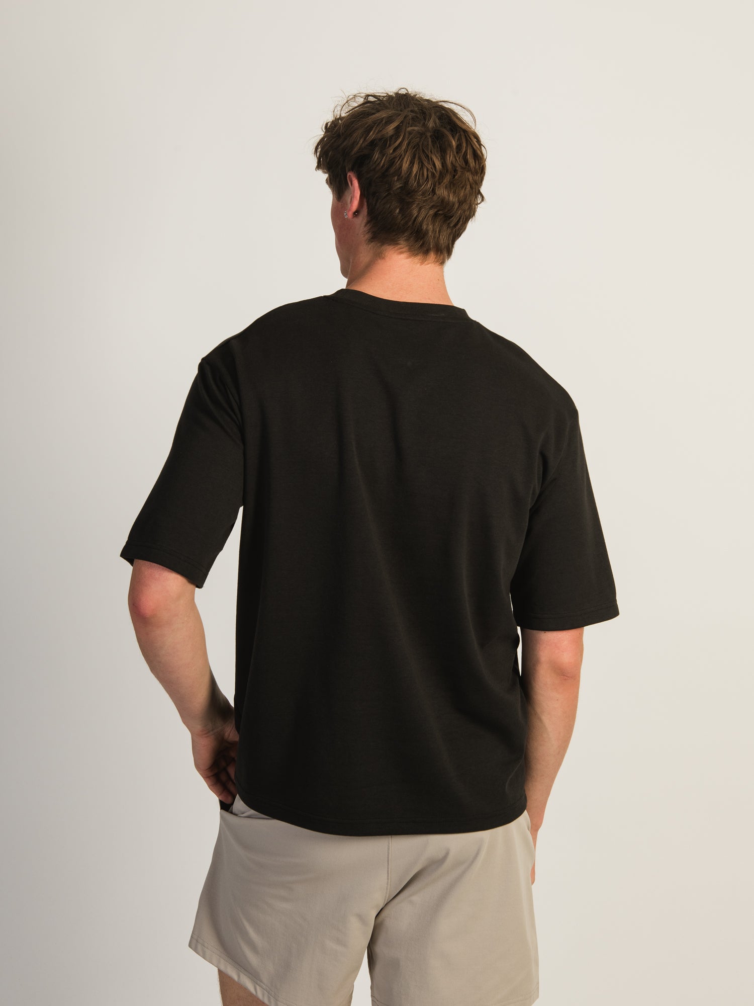 BOXY FIT TEE - Black Women's Oversized T-Shirt | Soft Cotton Casual Top for Streetwear, Lounge & Everyday Wear