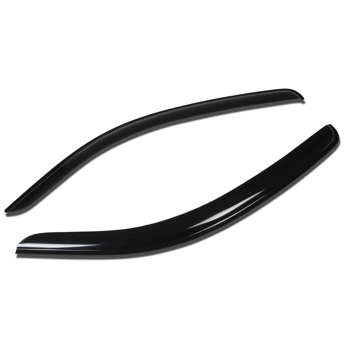07-14 Toyota Tundra Front Window Deflectors - Smoke Tape-On Windshield Visors for Rain Protection & UV Blocking - Perfect for All-Weather Driving and Cab Comfort