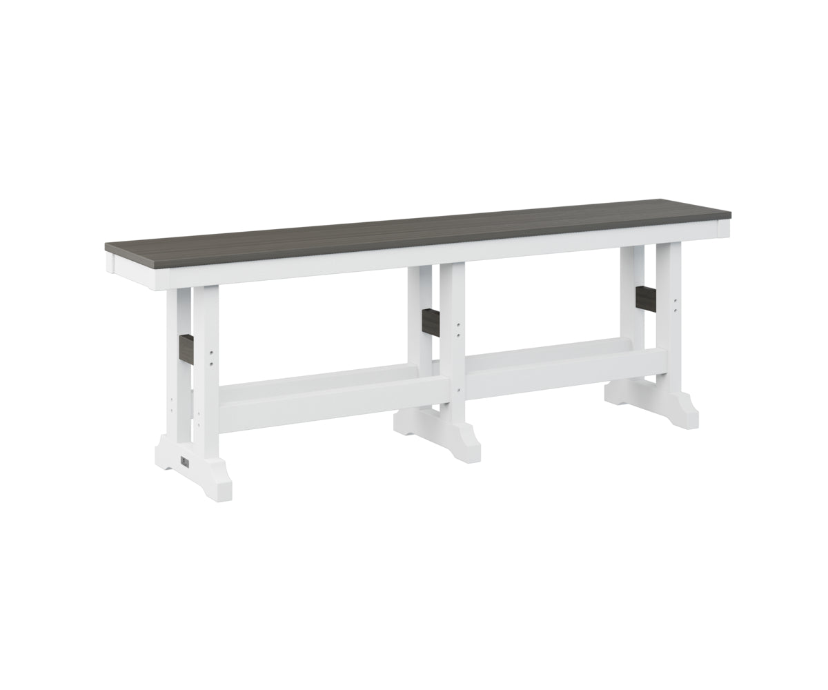Berlin Gardens Garden Classic 66-Inch Outdoor Counter Height Bench - Perfect for Patio, Deck, Garden & Backyard Dining