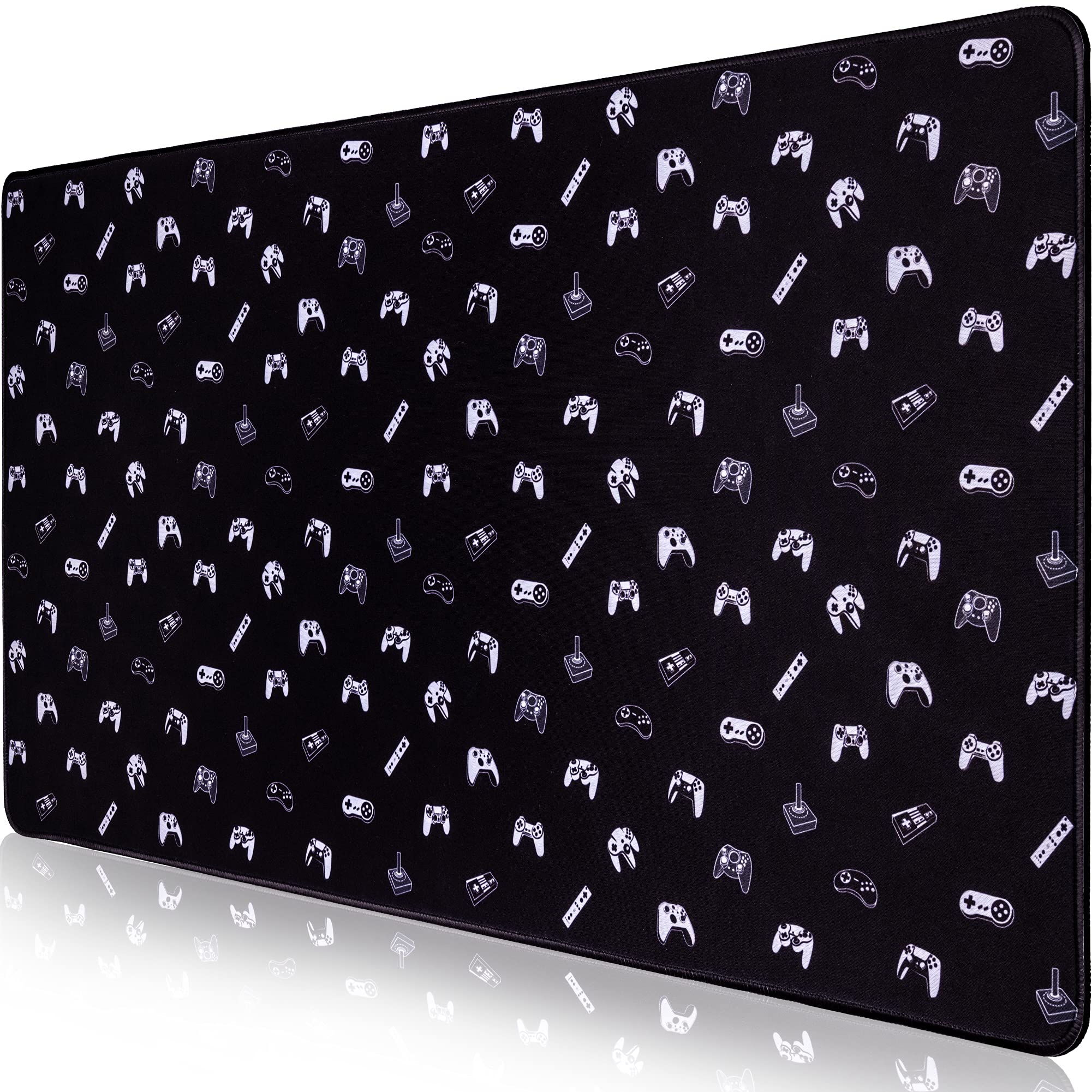 XXL Gaming Mouse Pad - Retro Gamer Desk Mat for Keyboard & Mouse | Perfect for Kids, Teens & Gamers