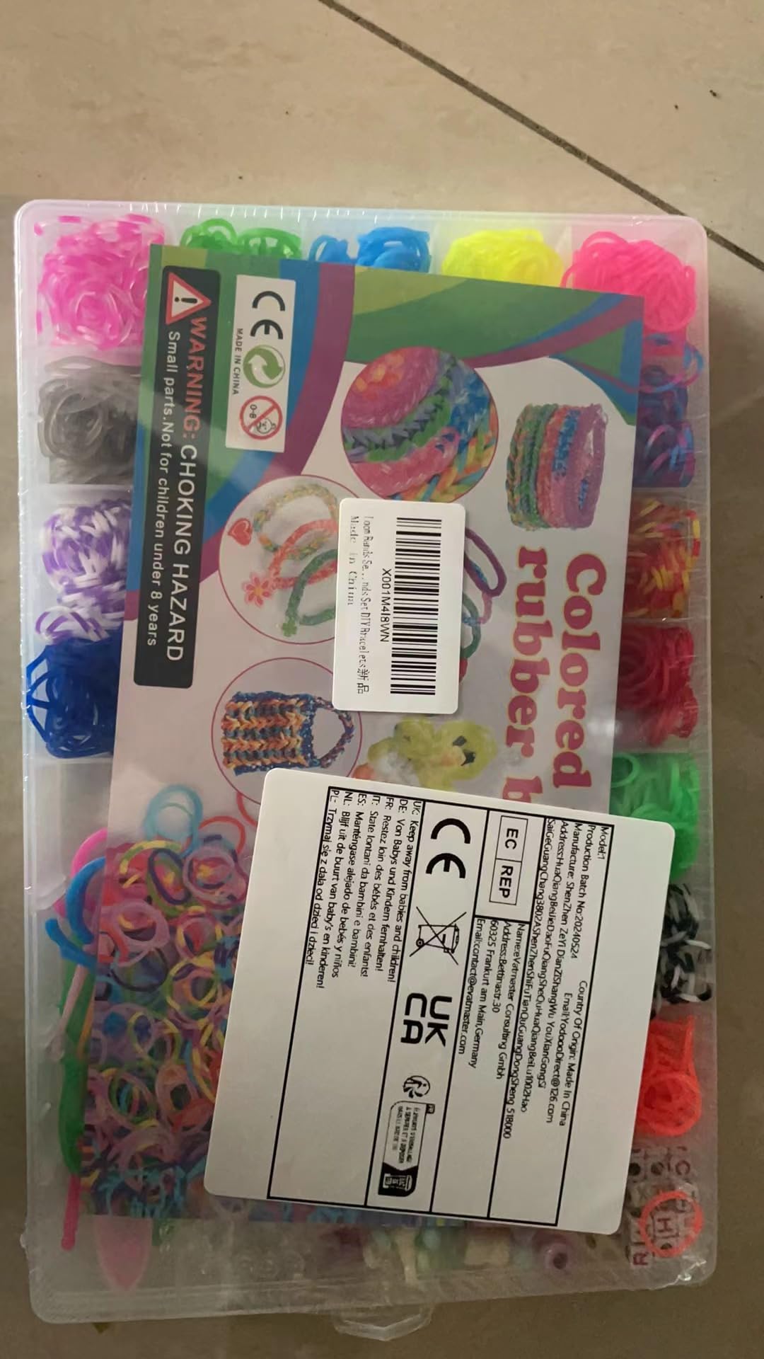 TONZACK 2800+ Loom Bands Kit - 30 Colorful Rubber Bands for DIY Bracelet Making, Includes 40 Grids, Beaded Hook Pendants - Perfect Kids Craft Gift for Boys & Girls | Great for Birthday Parties, Arts & Crafts Activities, and Creative Playtime