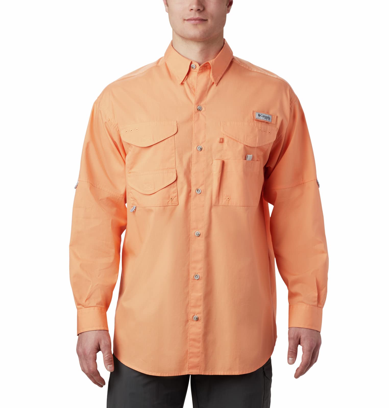 Columbia Men's Bonehead Long Sleeve Shirt - UPF 50+ Sun Protection, Quick-Dry & Breathable for Hiking, Fishing & Outdoor Adventures