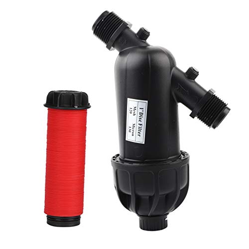120 Mesh 130 Micron Disc Filter for Drip Irrigation | Agricultural Garden Lawn Watering System | Household Water Filtration Solution | Perfect for Farms, Greenhouses & Home Gardens