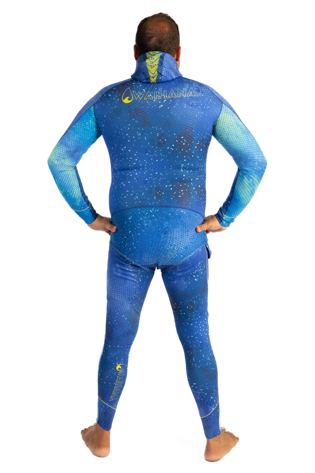 Waihana Kajiki Men's 1.5mm Neoprene Wetsuit Top for Surfing, Diving & Water Sports | Quick-Dry Thermal Rash Guard Shirt