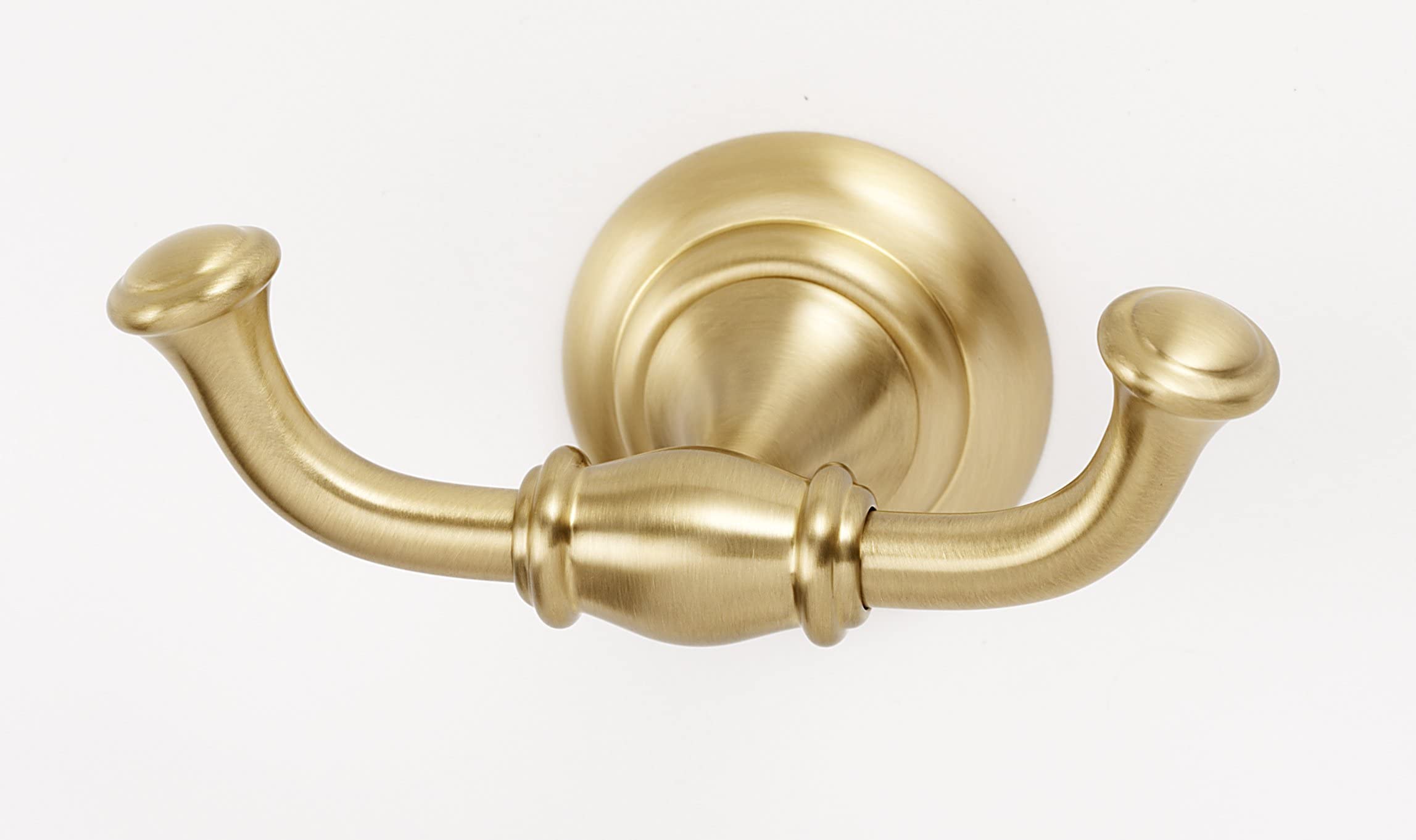 Wall Mounted Double Robe Hook in Chocolate Bronze Finish - Perfect for Bathroom, Bedroom, and Entryway Organization