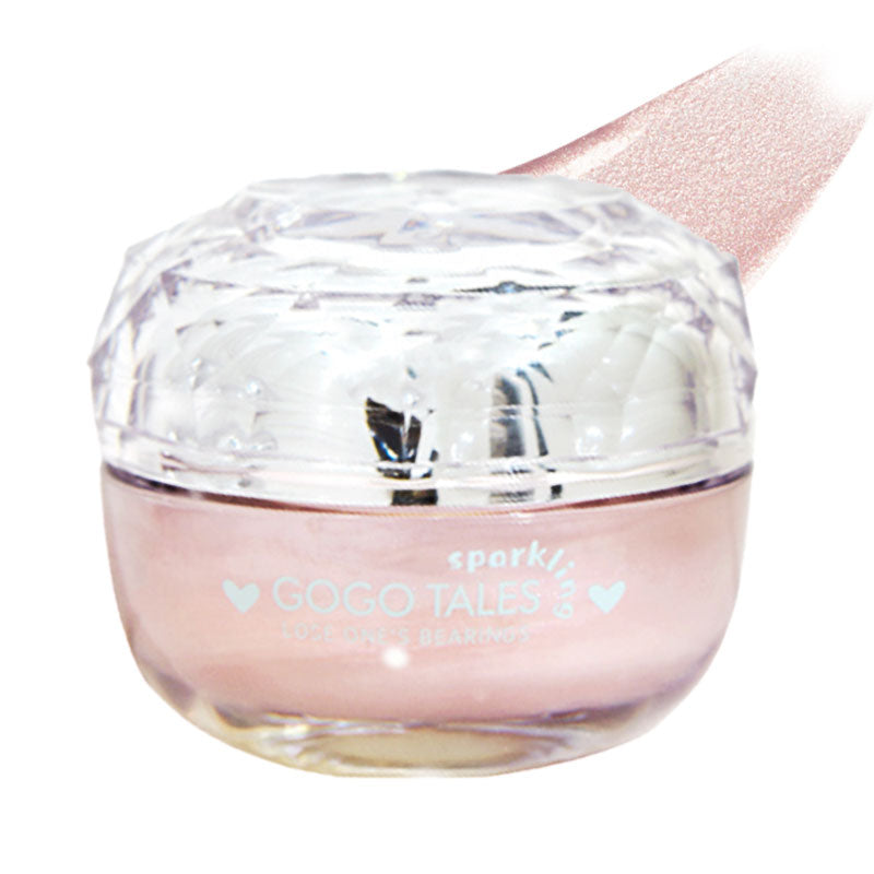 GOGOTALES Single Tone Highlighter Balm - Natural Glow Makeup for Cheeks & Eyes | Perfect for Daytime & Nighttime Looks