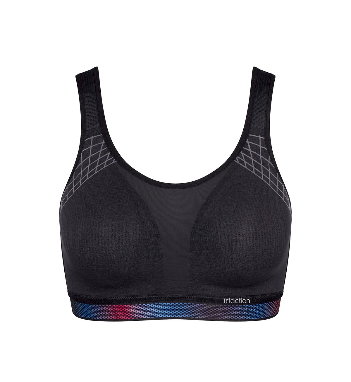 TRIACTION CARDIO FLOW MINIMIZER BRA - High Support Sports Bra for Running, Yoga & Gym Workouts - Comfortable & Breathable Activewear for Women