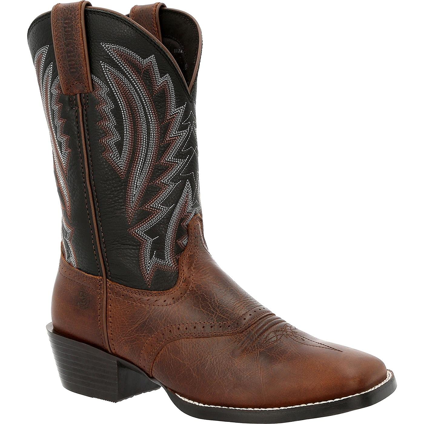 Durango Men's Westward Western Boots - Genuine Leather Cowboy Boots for Men | Durable & Comfortable Riding Boots | Perfect for Country Music Festivals, Rodeos & Western Fashion