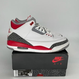 Original: AIR JORDAN 3 FIRE RED SIZE 12 DN3707 160   Optimized: Authentic Air Jordan 3 Retro 