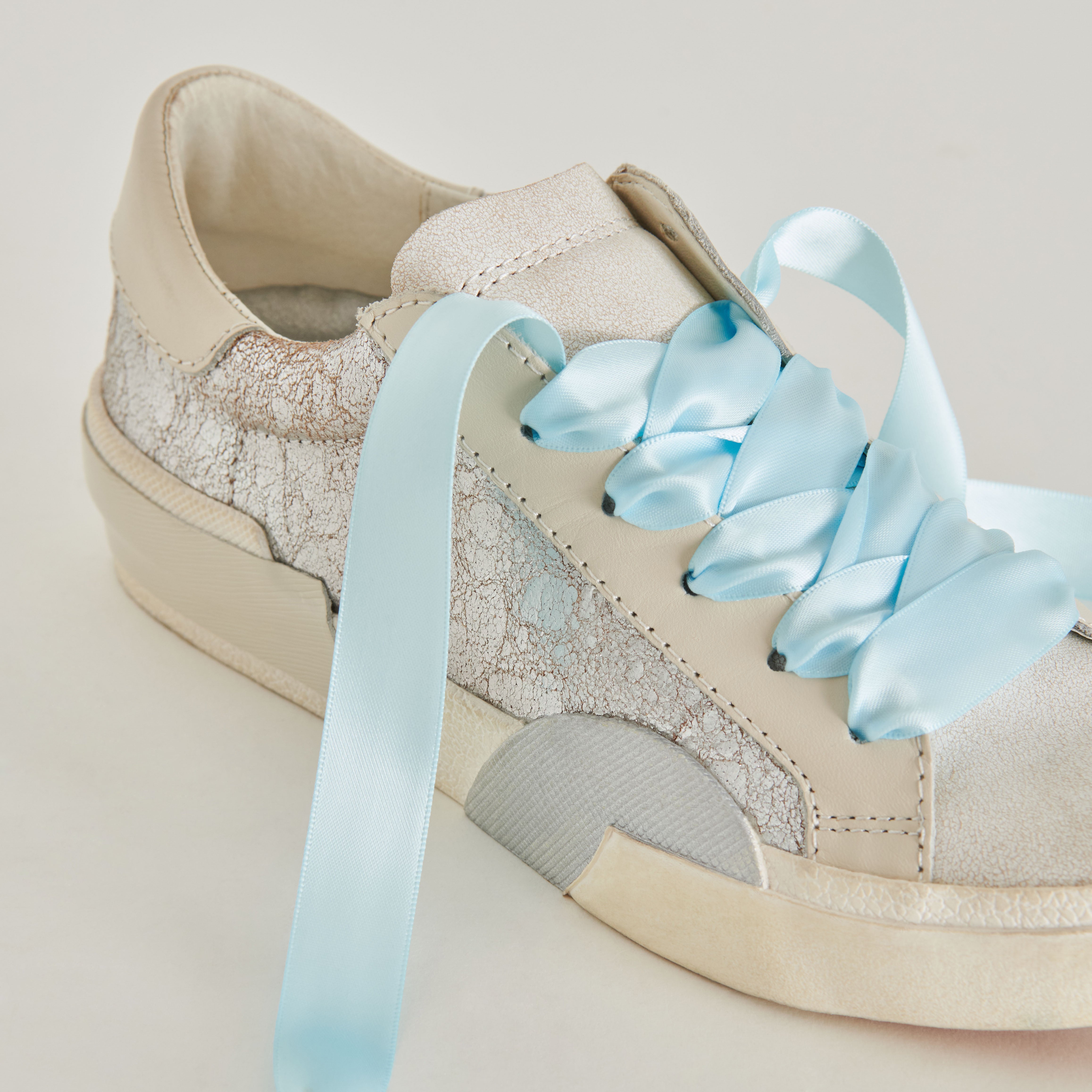 Light Blue Satin Lace Fabric - Elegant & Soft for Wedding Dresses, Bridal Gowns & DIY Crafts
