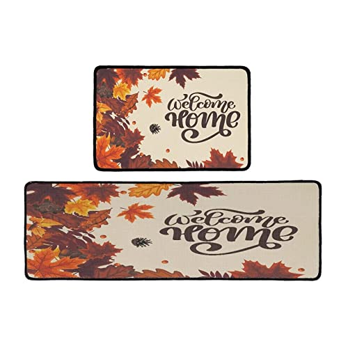 Welcome Home&autumn Leaves